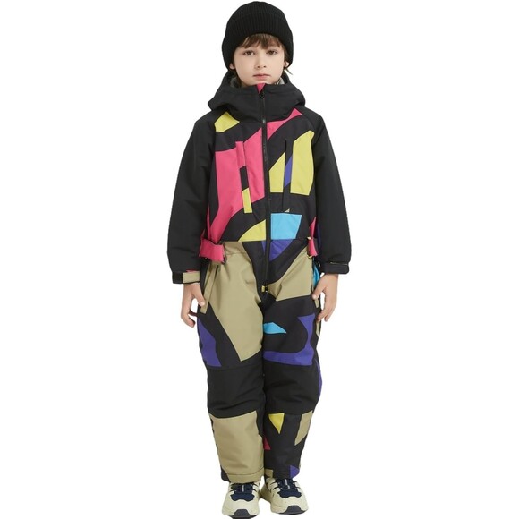 BGX Child Snowsuit Picasso size 120cm (6 years) Girl Boy Ski Snowboard - Picture 1 of 16